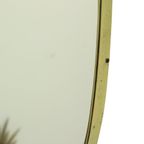 Hollywood Regency Deknudt Spiegel Met Kroon Jaren 60 thumbnail 7