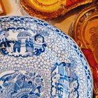 Wandbord Chinees Vintage William Adams thumbnail 3