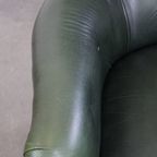 Zeer Charmante Set Van 2 Groene Rundleren Chesterfield Fauteuils In Engelse Stijl thumbnail 6