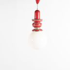 Mid-Century Italian Modern Ball Ceiling Lamp, 1950’S thumbnail 2