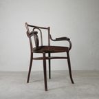 Beuken Fauteuil Met Armleuningen In Thonet Stijl, Jaren 20 thumbnail 5