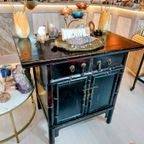 Chinese Bamboe Kast Zwart thumbnail 6