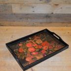 Houten Dienblad Met Bloemen thumbnail 2