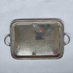 Dienblad Verzilverd Sheffield Vintage thumbnail 7