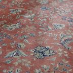 Erg Leuk Vloerkleed/ Tapijt In Oosterse Stijl Met Onder Andere Oudroze En Rode Tinten 298x201cm thumbnail 9