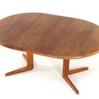 Korup Ronde 2x Verlengbare Eettafel Vintage Deens Massief Teak 'nollund' thumbnail 9