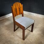 Mid-Century Art Deco Stijl Eetkamerstoelen- Set Van 4 thumbnail 12