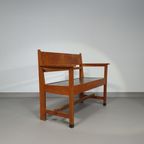Art Deco / Haagse School / Bench / 1930s thumbnail 18