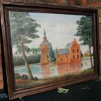 Schilderij Kasteel De Granvelle Te Sint-Joost-Ten-Node thumbnail 3