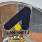 Vintage Circe Antonangeli Illuminazione Wandlamp Glas Metaal thumbnail 10