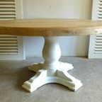 Prachtige Grote Ronde Mango Eettafel 140 Cm thumbnail 10