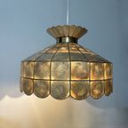 Vintage Mother Of Pearl Hanging Lamp 1970S thumbnail 38