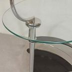 Vintage Postmodern Bijzettafel Trolley thumbnail 10