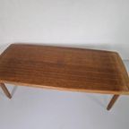 Mid Century Vintage Eiken Salontafel Design thumbnail 3