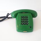 Vintage Groene Telefoon Retro Telefoon Jaren 60 70 thumbnail 2