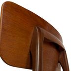 Vintage Eetkamerstoelen Teak Design Jaren 60 thumbnail 17