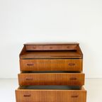 Scandinavische Teak Secretaire thumbnail 6