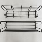 Vintage Ikea Coat Rack And Shoe Rack Frän , 1990S Sweden thumbnail 5