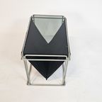 Max Sauze Studio - Side Table - Lectuurbak - Metaal -Glas - 70S thumbnail 4