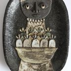 Dour Ceramic Wall Art By Marie Henriette Bataille, Belgium 1970S. thumbnail 6