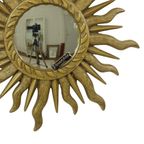 Italiaanse Sunburst Spiegel Venezia Zonnespiegel Goud 42Cm thumbnail 6