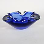 Murano - Murano Sommerso - Asbak - Schaal - Cobalt Blauw - 1960's thumbnail 8