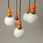 Vintage Cascade Hanglamp, Jaren 70 thumbnail 6
