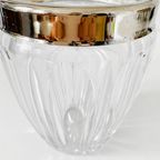 Vintage Ijsemmer Glas Chroom 1960’s thumbnail 4