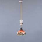 Antieke Art Deco Hanglamp Pendellamp thumbnail 6