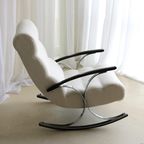 Vintage Schommelstoel | Art Deco | Rocking Chair | Deens thumbnail 2