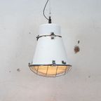 Witte Barrel Fabriekslamp thumbnail 3