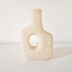 Vintage Vaas Van Een Resin Steen Achtig Materiaal thumbnail 2