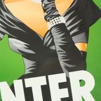 Grote Emaille Plaat Hunter Sigaretten Reclamebord Retro thumbnail 5