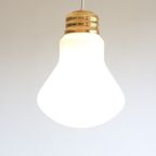 Glass Lightbulb Shaped Pendant Lamp thumbnail 10