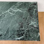 Vintage Hollywood Regency Messing Koffietafel Salontafel Met Marmer Blad thumbnail 9