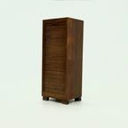 Art Deco Tambour Door Cabinet 1920s thumbnail 5