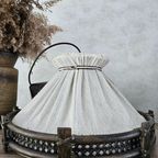 Vintage Hanglamp Manou Rotan Stof thumbnail 8