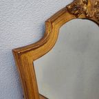 Vintage Goudkleurige Regency Rococo Barok Spiegel Schouwspiegel 406 thumbnail 6