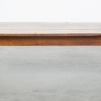 Grote Maar Elegante Antieke Salontafel Van Kastanjehout Uit Begin 19e Eeuw Met De Mooiste Kleuren thumbnail 5