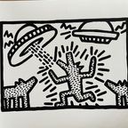 Keith Haring Untitled, 1982 Dogs With Ufo’S Licensed By Artestar, New York thumbnail 2