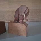 Art Deco Olifant Boekensteunen thumbnail 8