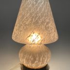 Murano Mushroom/Paddenstoel Tafellamp, Italie 1970'S thumbnail 7