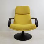 Artifort Draaifauteuil Design Geoffrey Harcourt Yellow thumbnail 11