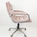 Artifort Bureaustoel Roze | Wieltjes | Geoffrey D Harcourt thumbnail 4