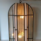 Unieke Set 'High End' Lampen Art Deco Stijl By Fredrick Ramond Glassman (Frank Lloyd Wright Style thumbnail 8