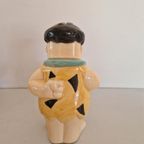 Vintage Fred Flintstone 1989 Pelzman Designs Spaarpot thumbnail 2