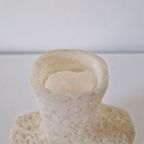 Vintage Vaas Van Een Resin Steen Achtig Materiaal thumbnail 12