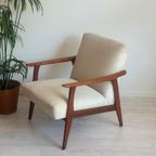 Set Vintage Deense Midcentury Fauteuils Easy Chairs 1960’S thumbnail 8