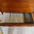 Vintage Kast Highboard Hilker Wandkast Dressoir Bar Bureau thumbnail 16