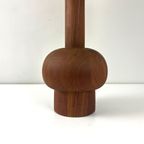 Vintage Xl Design Tafellamp - Teakhout Met Kap, Domus thumbnail 7